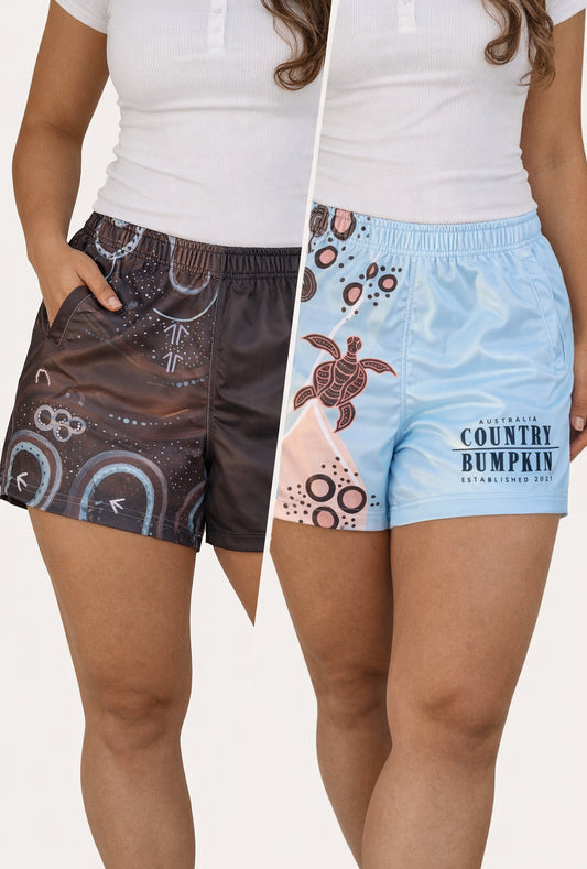 UNISEX “RedEarth” RUGBY SHORTS - NEW!