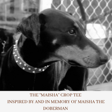 Load image into Gallery viewer, LADIES “Maisha” CROP TEE