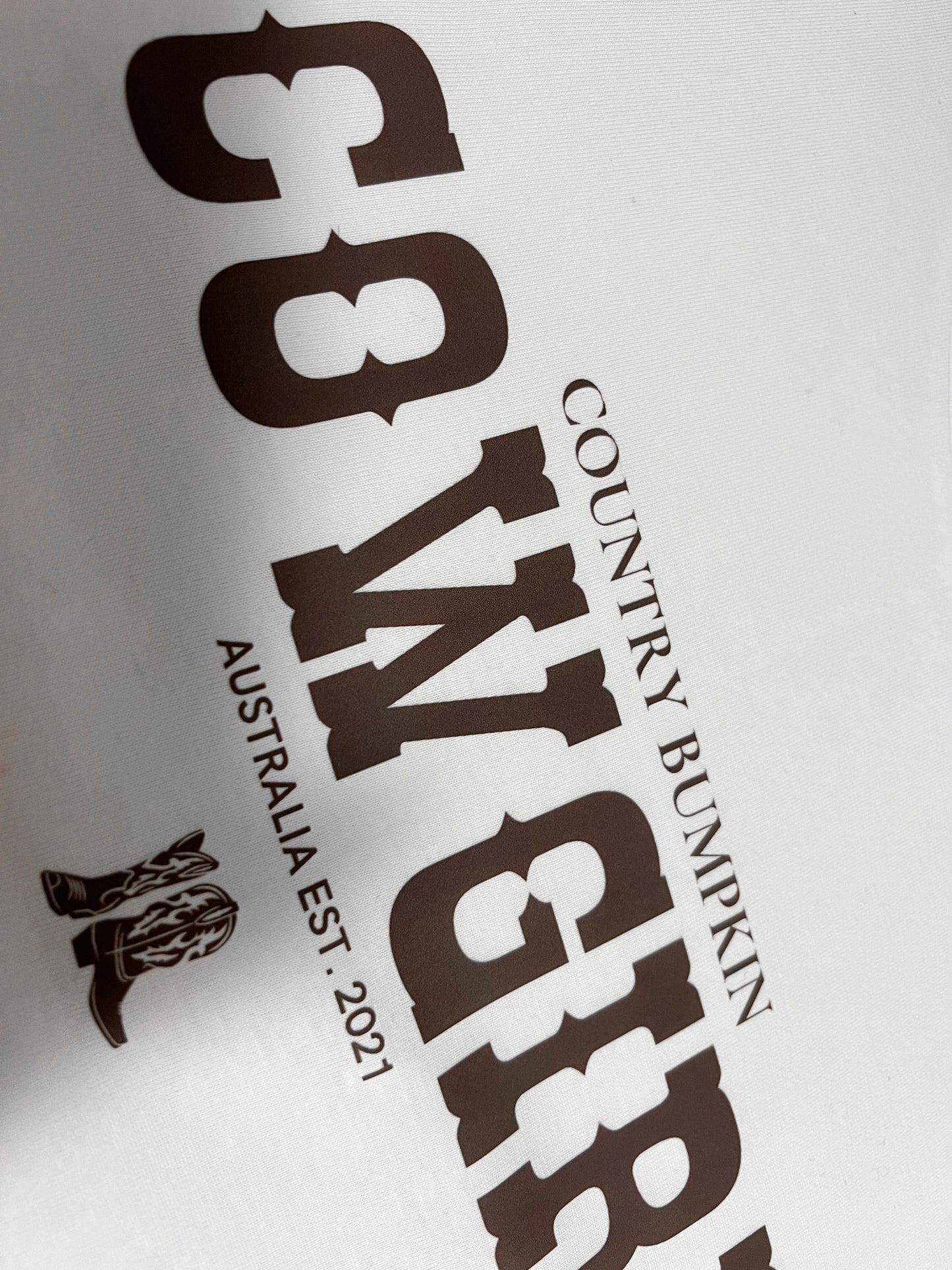 LADIES “Cowgirl” CROP TEE- (MTO)