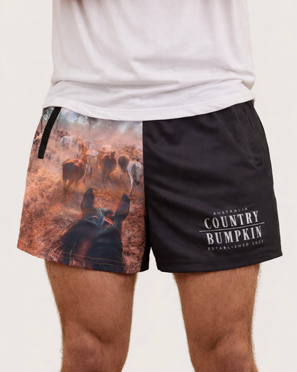 UNISEX “RedEarth” RUGBY SHORTS - NEW!