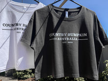 Load image into Gallery viewer, LADIES “Muster” CROP TEE - (MTO)
