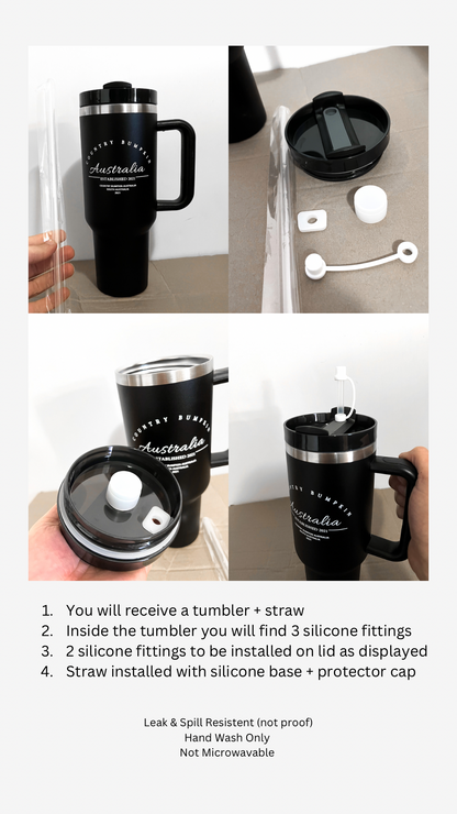 COUNTRY BUMPKIN JUMBO TUMBLER - NEW