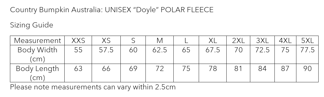 UNISEX "Doyle" FLEECE PULLOVER- LIMITED STOCK!