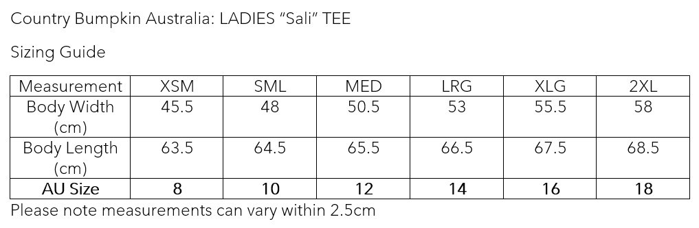 LADIES "Sali" TEE