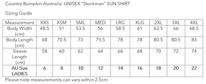UNISEX "Stockman" SUN SHIRT (UPF 50+)