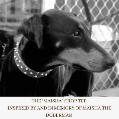 LADIES “Maisha” CROP TEE