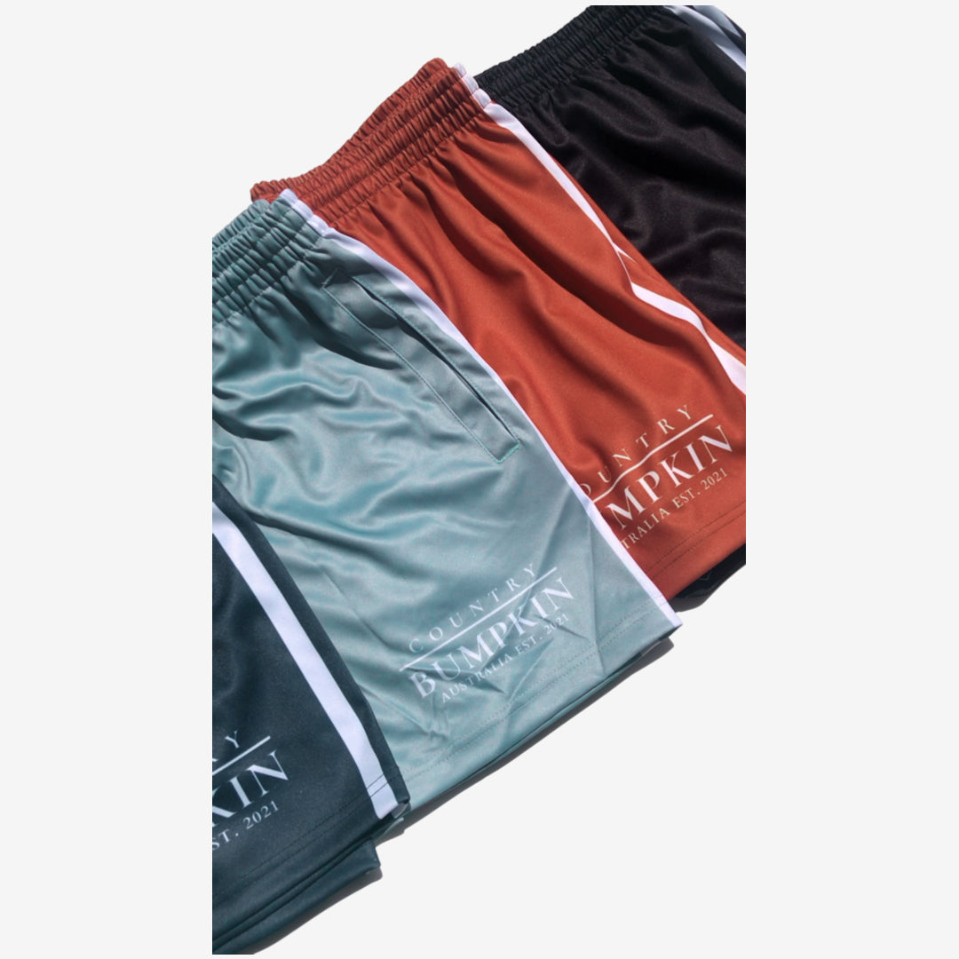 UNISEX "Riverland" Rugby Shorts- RESTOCKED!