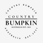COUNTRY BUMPKIN CAR STICKER - RESTOCKED